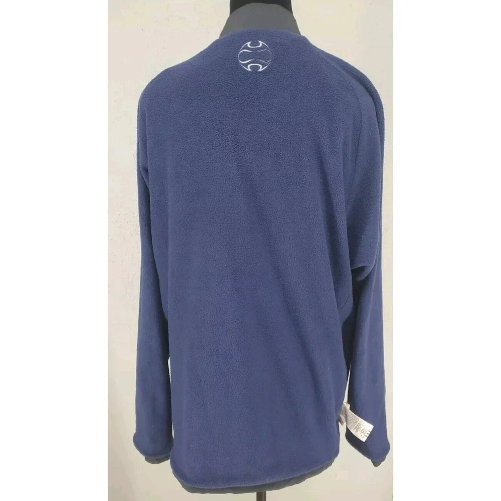 Adidas‎ Small | Blue Grey Reversible Lightweight Windbreaker Pullover Mens